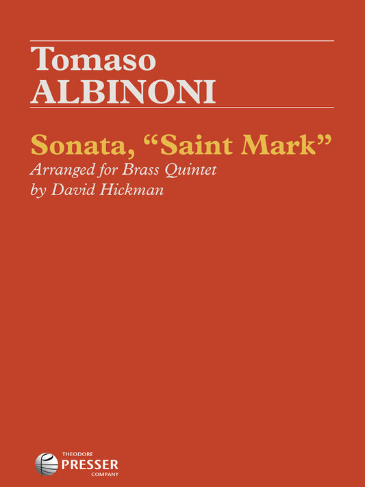 Sonata, "Saint Mark"