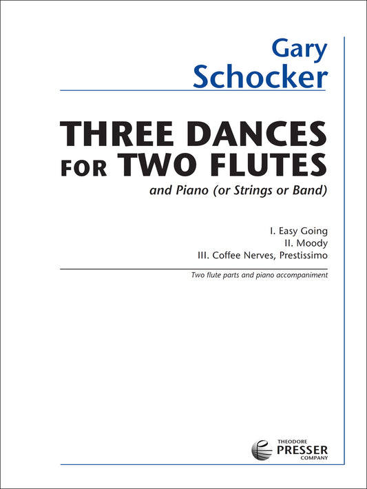 Three Dances for Two Flutes