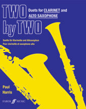 Two by Two Clarinet and Alto Saxophone Duets