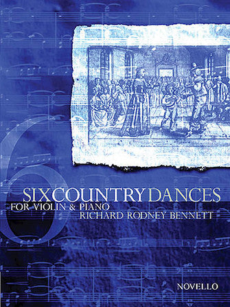 Bennett Six Country Dances Vln/pf