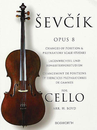 Sevcik for Cello - Opus 8