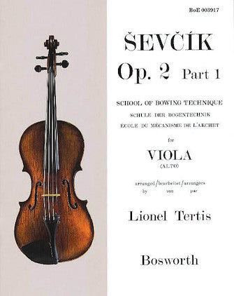 Sevcik for Viola - Opus 2, Part 1