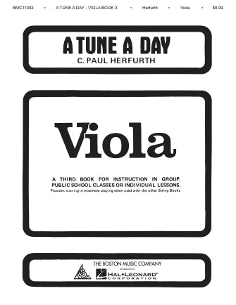 Tune a Day, A - Viola