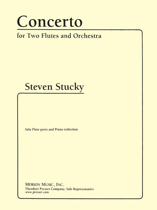 Concerto for Two Flutes and Orchestra