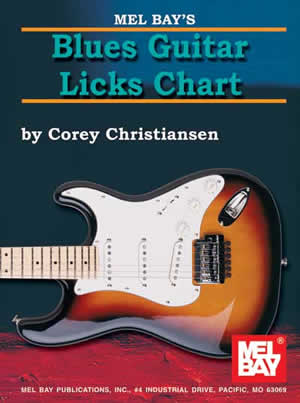 Blues Guitar Licks Chart