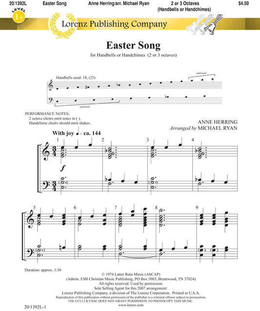 Easter Song - Handbells 2-3 octaves