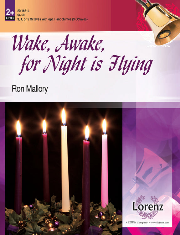 Wake, Awake, for Night is Flying - Handbells 3-5 octaves