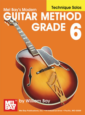 Modern Guitar Method Grade 6, Technique Solos