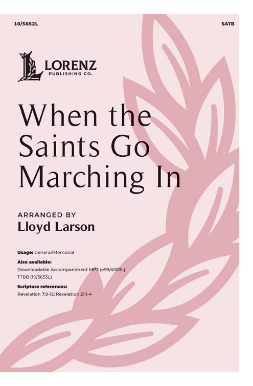 When the Saints Go Marching In