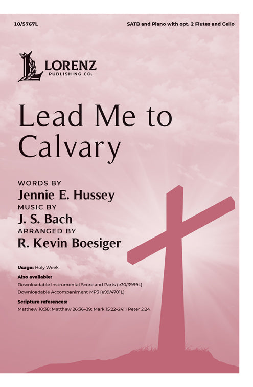 Lead Me to Calvary