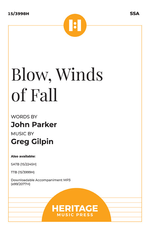 Blow, Winds of Fall - SSA