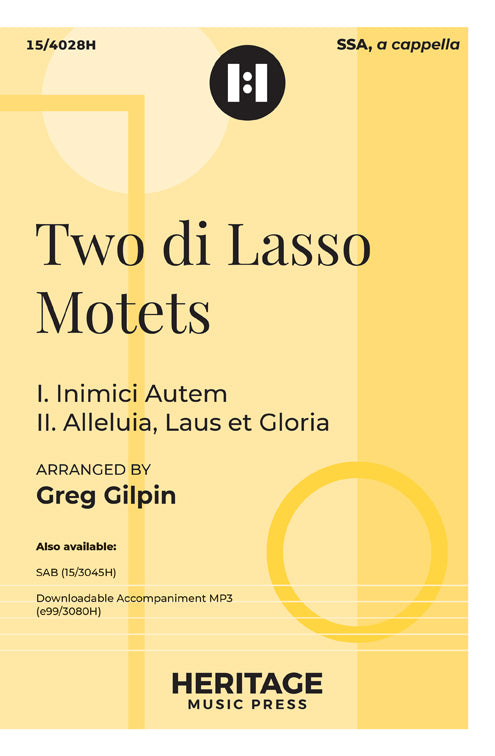 Two di Lasso Motets