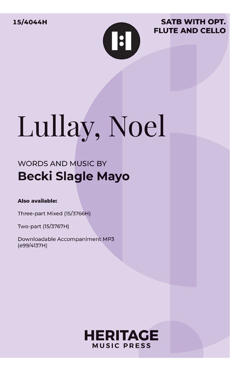 Lullay, Noel - SATB