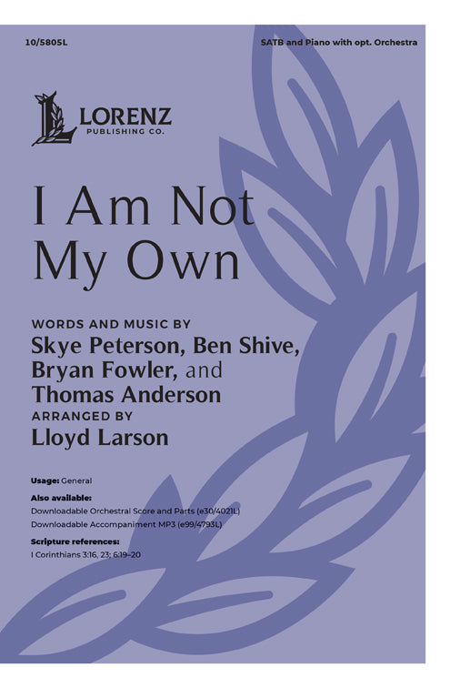 I Am Not My Own