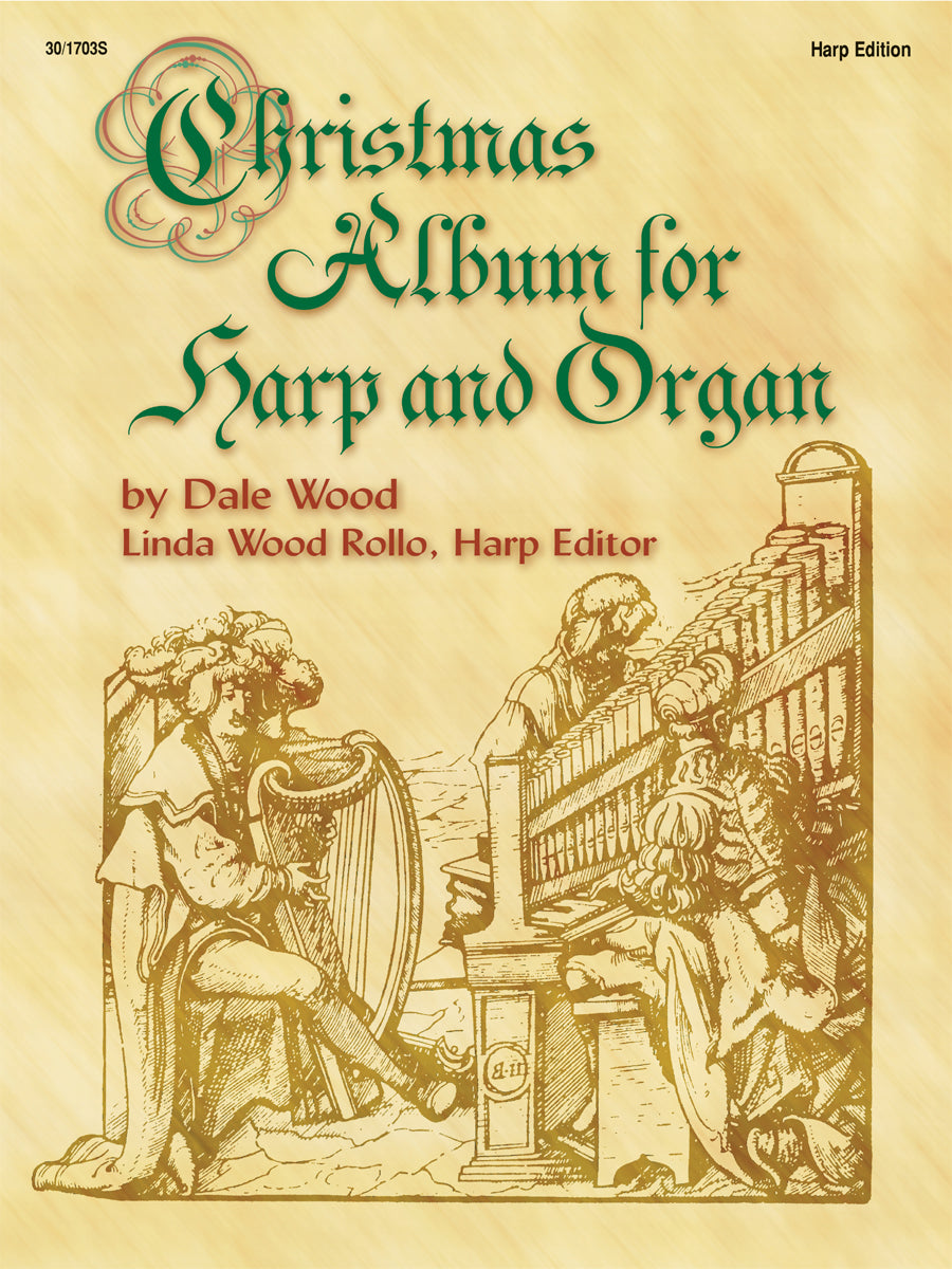 Christmas Album for Harp and Organ - Harp book