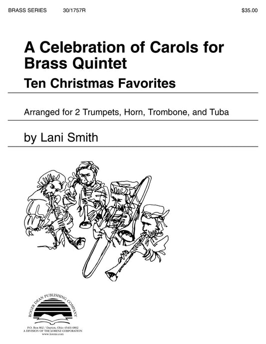 A Celebration of Carols for Brass Quintet - Brass quintet collection