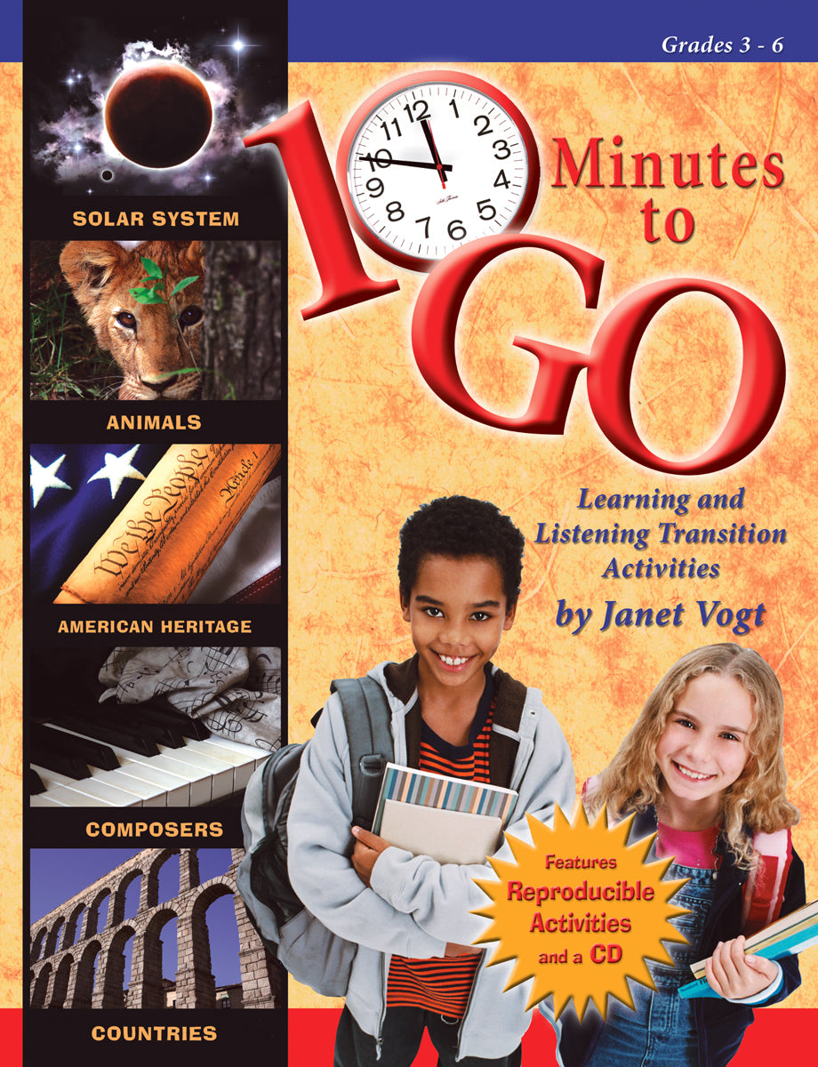 10 Minutes to Go - Classroom music book with CD