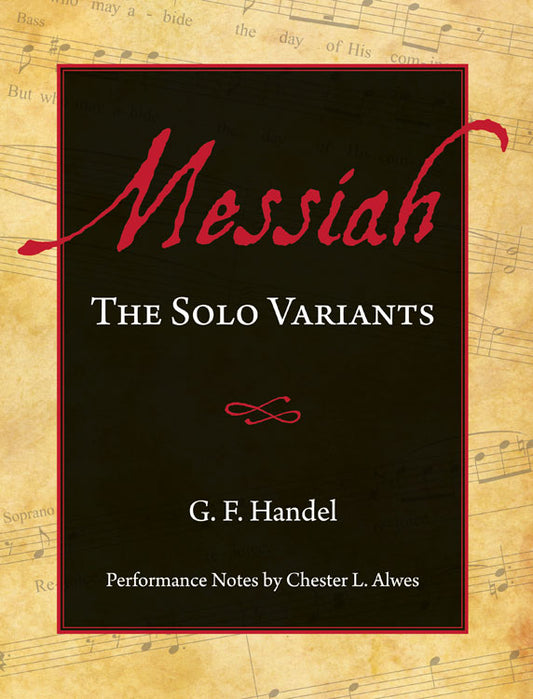 Messiah: The Solo Variants - Vocal solo collection