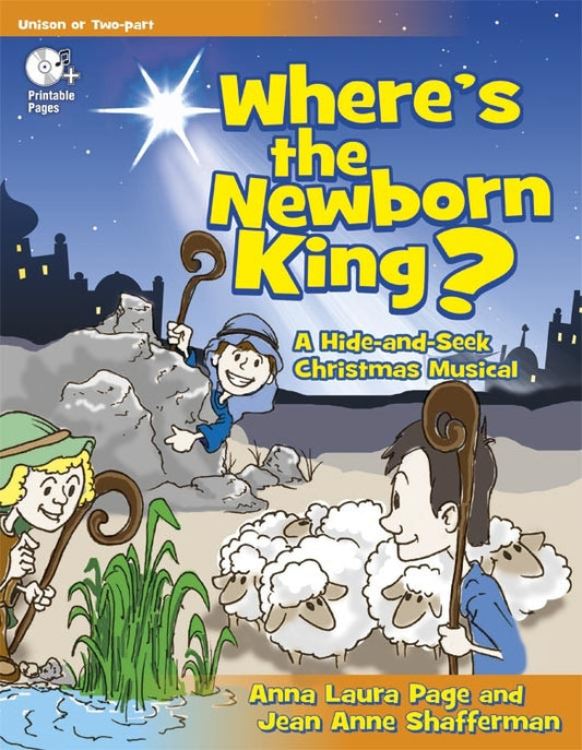 Where's the Newborn King? - Choral book with CD