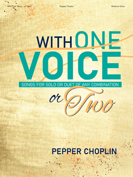 With One Voice – or Two Vocal Collection