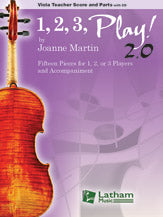 1, 2, 3 Play! 2.0 Viola Score and Parts with MP3 Tracks