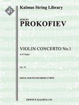 Violin Concerto No. 1, Op. 19