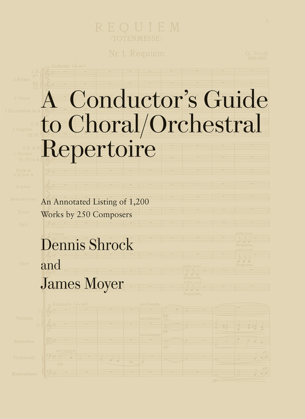 A Conductor's Guide to Choral / Orchestral Repertoire