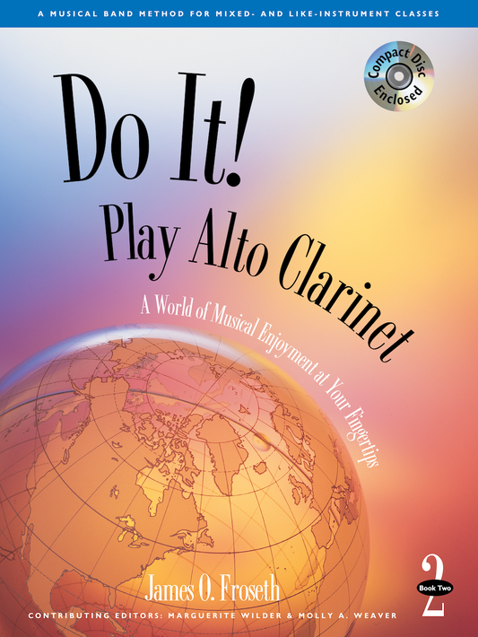 Do It! Play Alto Clarinet - Book 2 with MP3s