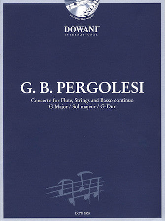 Pergolesi, Giovanni Battista - Concerto for Flute, Strings and Basso Continuo in G Major