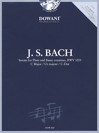 Bach, Johann Sebastian - Sonata for Flute and Basso Continuo in C Major, BWV 1033