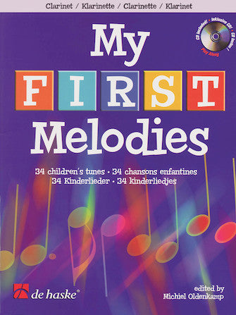 My First Melodies - Instrumental Book/CD Packs