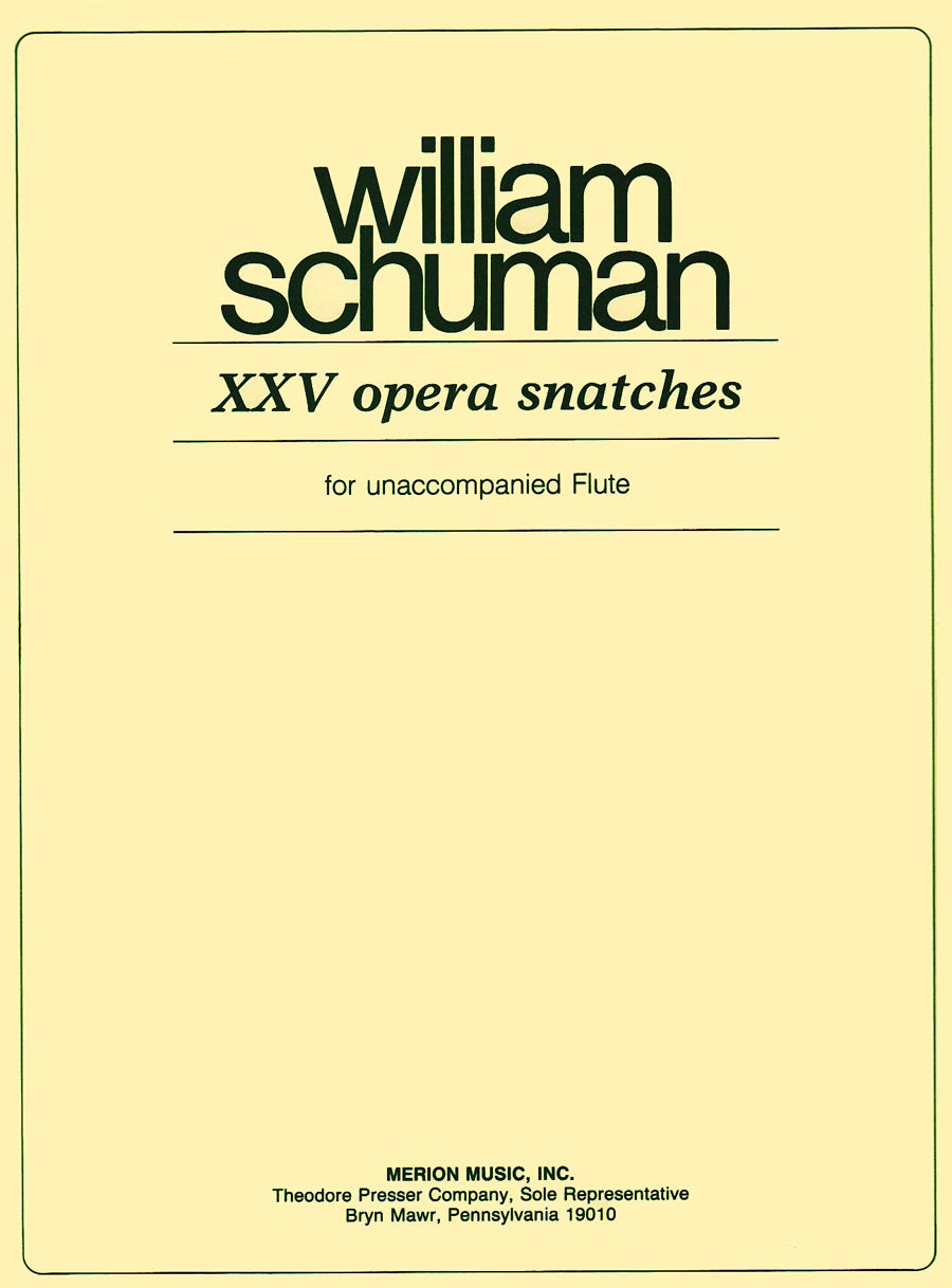 Xxv Opera Snatches