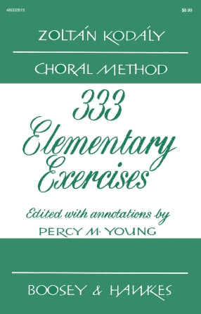 Three Hundred Thirty-Three Elementary Exercises in Sight Singing