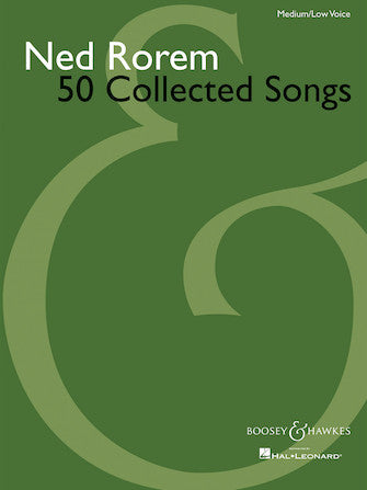 Rorem, Ned -ÿ50 Collected Songs - Medium/Low Voice