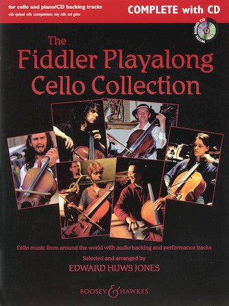 Fiddler Playalong Cello Collection Book/cd Package