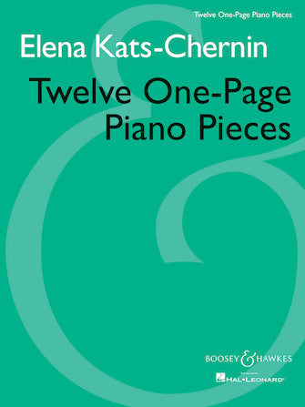 Twelve One-Page Piano Pieces