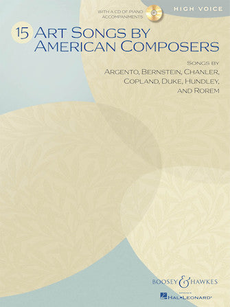 15 Art Songs by American Composers