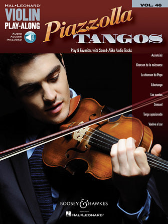 Piazzolla Tangos - Violin Play-Along Vol. 46