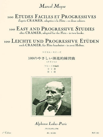 One Hundred Easy and Progressive Studies After Cramer for Flute