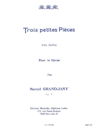 3 Petites Pieces Tres Faciles Op. 7