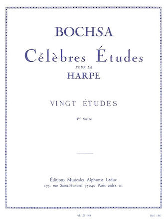 Celebrated Studies For Harp (suite 1)