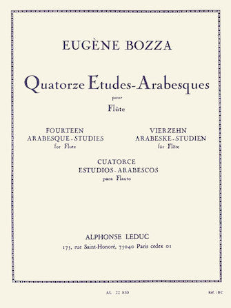 Fourteen Arabesque Studies For Flute