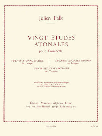 20 Etudes Atonales (trumpet Solo)