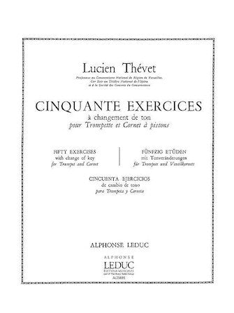 50 Exercices A Changements De Tons (trumpet Solo)