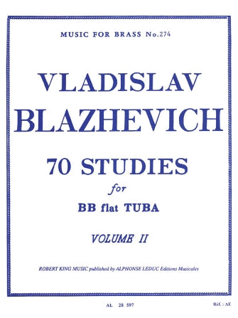 70 Studies for Bb Tuba - Vol. II