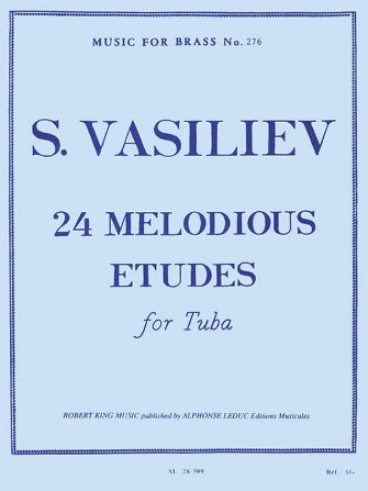 24 Melodious Etudes (tuba)