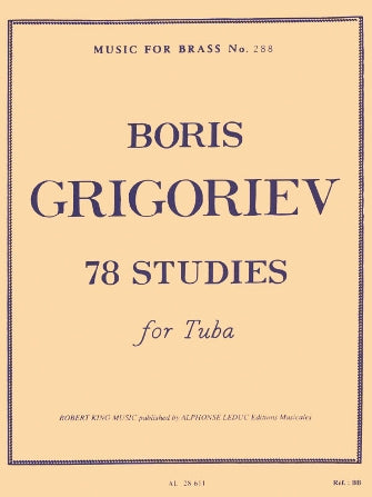 78 Studies for Tuba