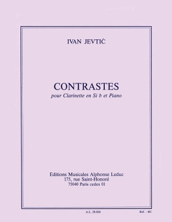 Contrastes (clarinet & Piano)