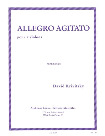 Allegro Agitato (violins 2)