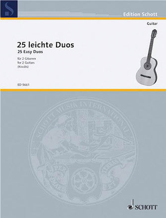 25 Easy Guitar Duets